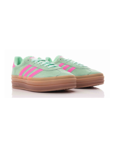Adidas Gazelle Bold Pulse Mint Screaming Pink