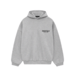 Bluza z Kapturem Fear of God Essentials Fleece Hoodie Light Heather Gray 6 sneakersy