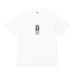 Supreme Prayer Card Box Logo Tee White 5 sneakersy